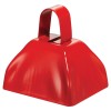 Red Promotional Cow Bell